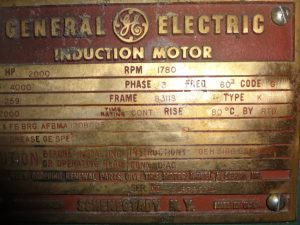 AC induction electric motors