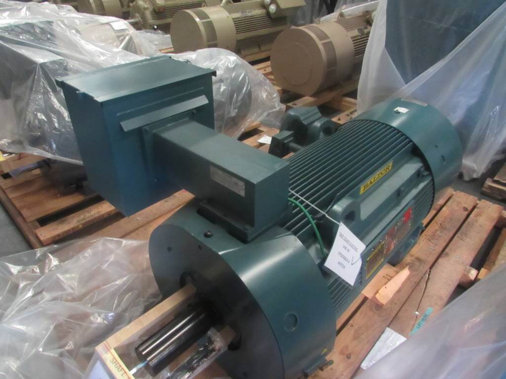 500 HP, 900 RPM, BALDOR/RELIANCE, FRAME 5012Y, BBTEFC, 460V NEW
